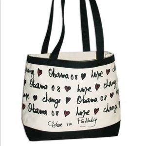 Diane Von Furstenberg 2008 Obama campaign tote